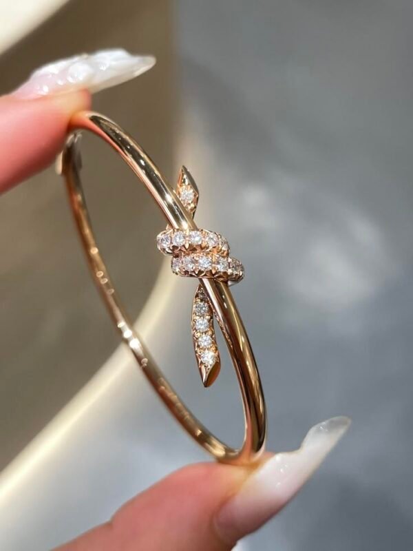 12k Golden Bangle Bracelet