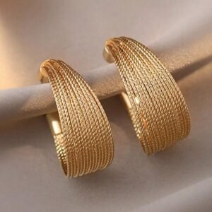 19c93371022e2499f7ac6342b5bf54bd 14k Gold Hoop Earrings