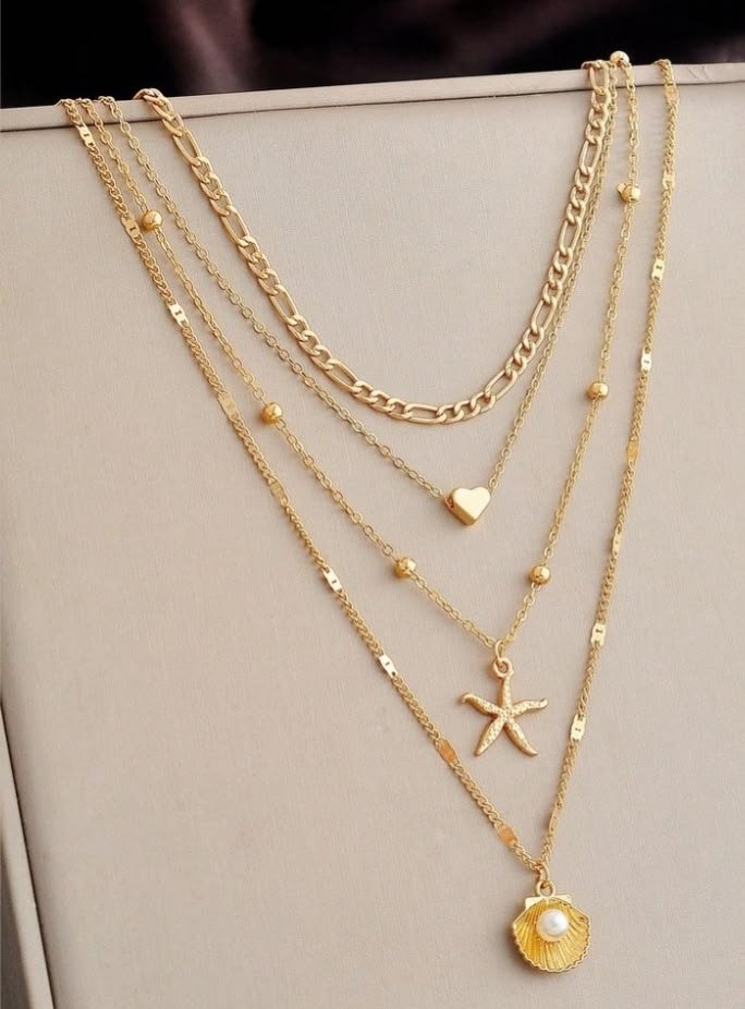 Image depicting an 12k demi-fine necklace