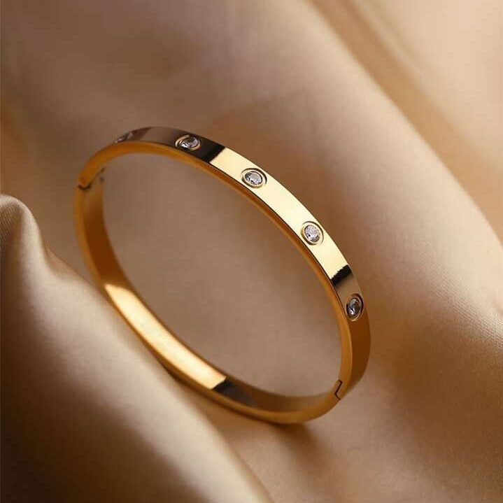 Image depicting a brass bangle