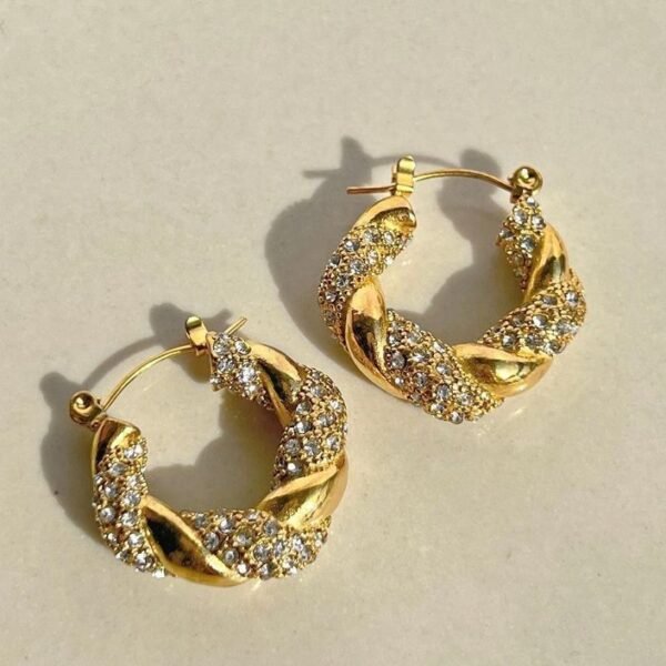 12k Golden Hoop