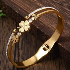 edf20f97455c095f08b4b5c82a6b3e26 12k Golden Flower Bracelet