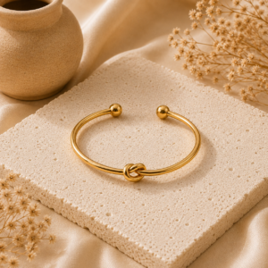 image depicting a 14 carat gold bracelet , demi-fine bracelet / jewelry