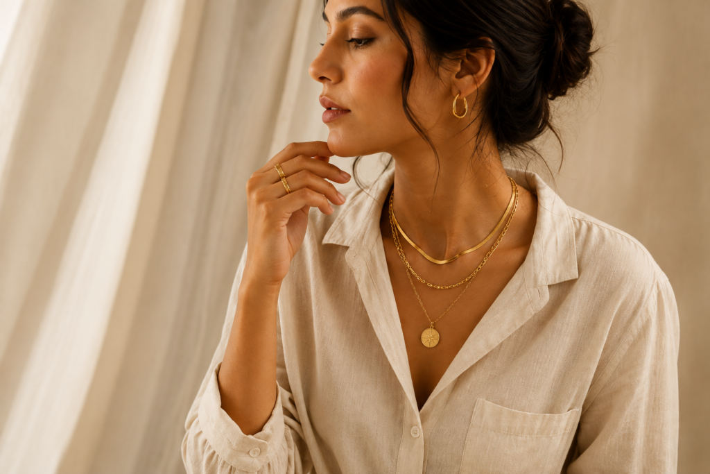 How to Layer Necklaces